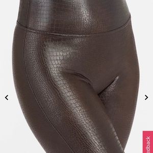 Spanx Faux Leather Leggings